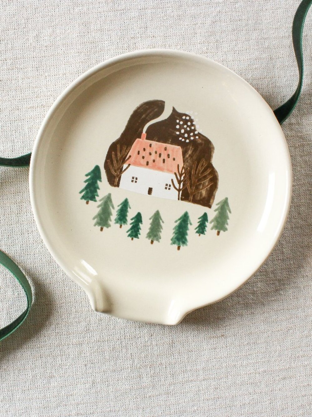 NWT Cozy Cottage Spoon Rest